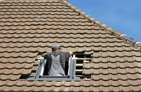 Pose de velux - Lussant